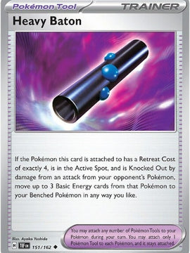 Heavy Baton (151/162) [Scarlet & Violet: Temporal Forces]