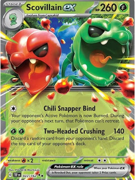 Scovillain ex (022/162) [Scarlet & Violet: Temporal Forces]