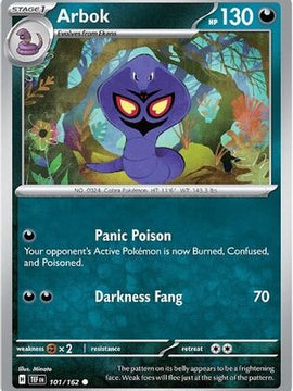 Arbok (101/162) [Scarlet & Violet: Temporal Forces]