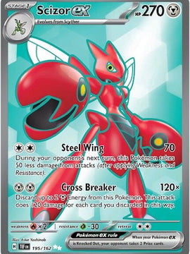 Scizor ex (195/162) [Scarlet & Violet: Temporal Forces]