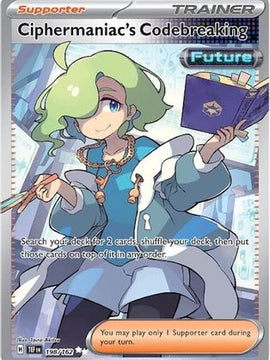 Ciphermaniac's Codebreaking (198/162) [Scarlet & Violet: Temporal Forces]