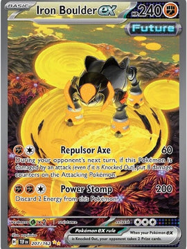 Iron Boulder ex (207/162) [Scarlet & Violet: Temporal Forces]