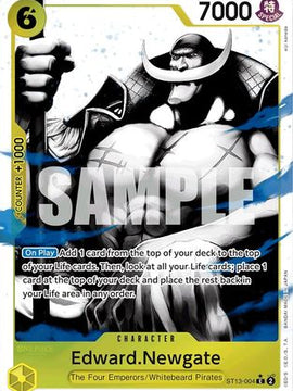 Edward.Newgate (Parallel) (ST13-004) - Ultra Deck: The Three Brothers Foil