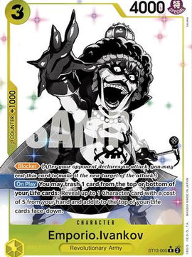 Emporio.Ivankov (Parallel) (ST13-005) - Ultra Deck: The Three Brothers Foil