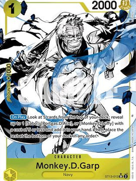 Monkey.D.Garp (Parallel) (ST13-013) - Ultra Deck: The Three Brothers Foil