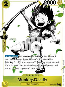 Monkey.D.Luffy (014) (Parallel) (ST13-014) - Ultra Deck: The Three Brothers Foil