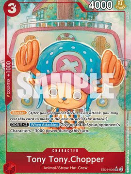 Tony Tony.Chopper (Alternate Art) (EB01-006) - Extra Booster: Memorial Collection Foil