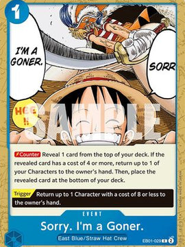 Sorry. I'm a Goner. (EB01-029) - Extra Booster: Memorial Collection