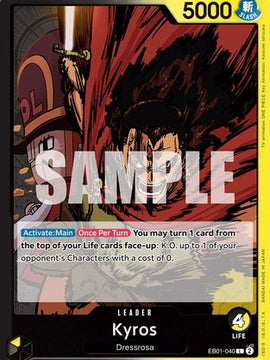 Kyros (EB01-040) - Extra Booster: Memorial Collection