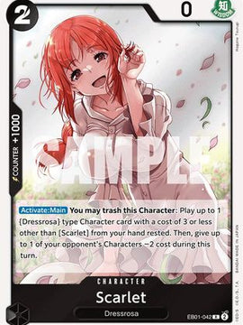 Scarlet (EB01-042) - Extra Booster: Memorial Collection Foil