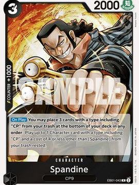 Spandine (EB01-043) - Extra Booster: Memorial Collection Foil