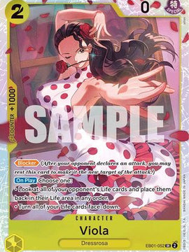Viola (EB01-052) - Extra Booster: Memorial Collection Foil