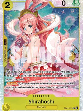 Shirahoshi (EB01-057) - Extra Booster: Memorial Collection Foil
