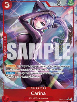 Carina (Parallel) (OP07-005) - 500 Years in the Future Foil