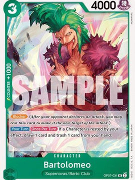 Bartolomeo (OP07-031) - 500 Years in the Future