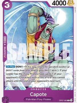 Capote (OP07-063) - 500 Years in the Future