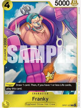 Franky (OP07-107) - 500 Years in the Future Foil