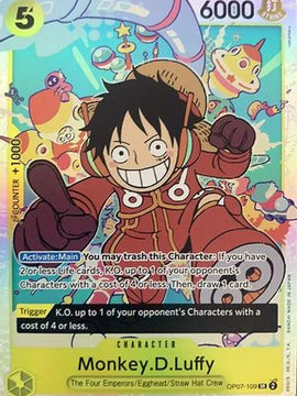 Monkey.D.Luffy (109) (OP07-109) - 500 Years in the Future Foil