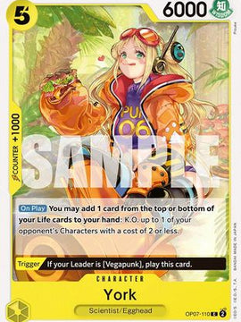 York (OP07-110) - 500 Years in the Future