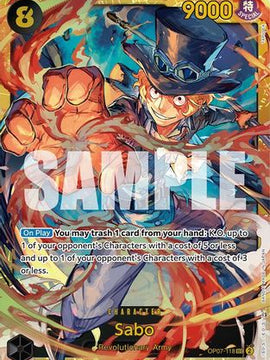 Sabo (OP07-118) - 500 Years in the Future Foil