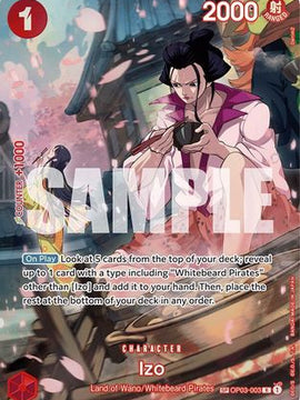 Izo (SP) (OP03-003) - 500 Years in the Future Foil