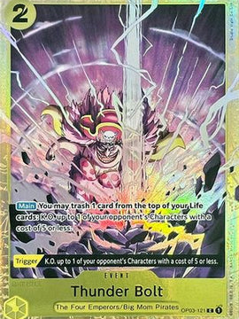 Thunder Bolt (Premium Card Collection -Best Selection Vol. 1-) (OP03-121) - One Piece Promotion Cards Foil