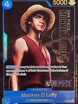 Monkey.D.Luffy (055) (Premium Card Collection -Live Action Edition-) (P-055) - One Piece Promotion Cards Foil