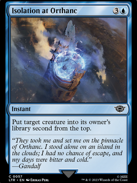 Isolation at Orthanc (LTR-057) - The Lord of the Rings: Tales of Middle-earth