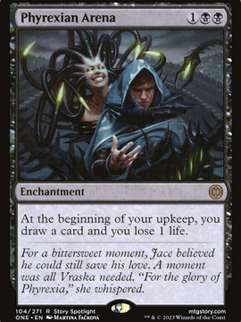 Phyrexian Arena (ONE-104) - Phyrexia: All Will Be One Foil