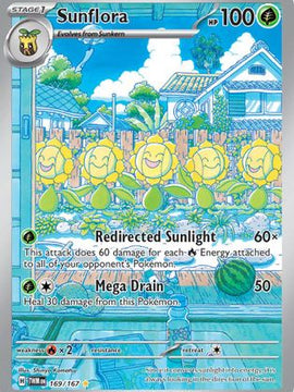 Sunflora (169) [SV06: Twilight Masquerade] Holofoil