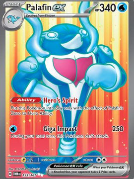Palafin ex (193) [SV06: Twilight Masquerade] Holofoil