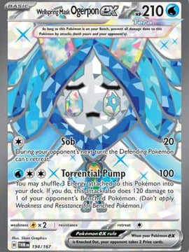 Wellspring Mask Ogerpon ex (194) [SV06: Twilight Masquerade] Holofoil
