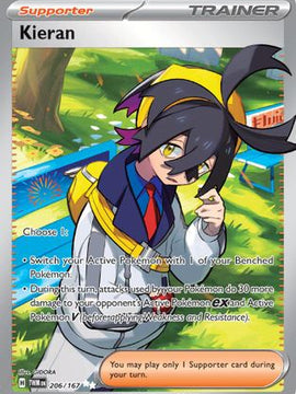 Kieran (206) [SV06: Twilight Masquerade] Holofoil