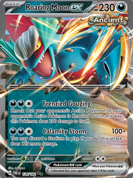 Roaring Moon ex (124/182) [Paradox Rift]