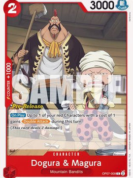 Dogura & Magura (OP07-009) - 500 Years in the Future Pre-Release Cards