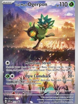 Teal Mask Ogerpon (123) [SV: Scarlet & Violet Promo Cards] Holofoil