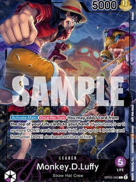 Monkey.D.Luffy (PSA Magazine) (OP05-060) - One Piece Promotion Cards Foil