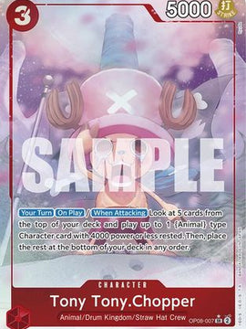 Tony Tony.Chopper (0070) (Parallel) (OP08-007) - Two Legends Foil