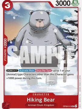 Hiking Bear (OP08-010) - Two Legends
