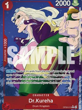 Dr.Kureha (Parallel) (OP08-015) - Two Legends Foil