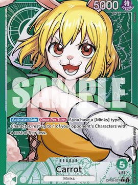 Carrot (021) (Parallel) (OP08-021) - Two Legends Foil