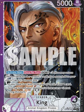 King (057) (Parallel) (OP08-057) - Two Legends Foil