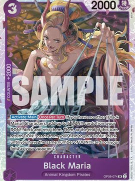 Black Maria (OP08-074) - Two Legends Foil