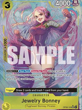 Jewelry Bonney (Parallel) (OP08-105) - Two Legends Foil