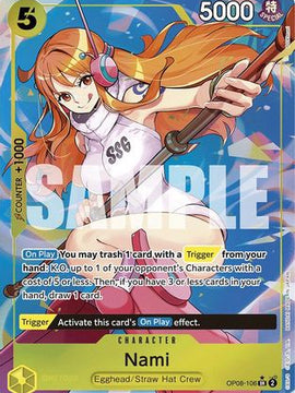 Nami (Parallel) (OP08-106) - Two Legends Foil