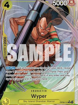 Wyper (Parallel) (OP08-110) - Two Legends Foil