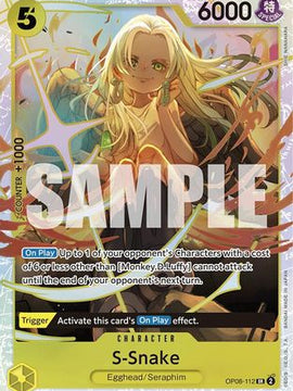 S-Snake (OP08-112) - Two Legends Foil