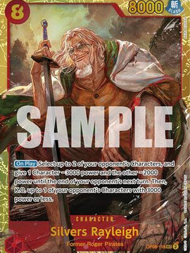 Silvers Rayleigh (OP08-118) - Two Legends Foil
