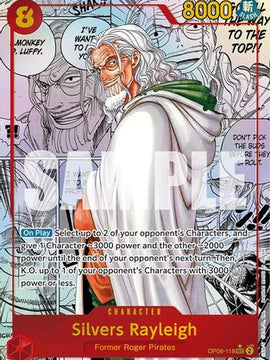 Silvers Rayleigh (Parallel) (Manga) (OP08-118) - Two Legends Foil