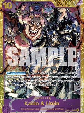 Kaido & Linlin (OP08-119) - Two Legends Foil